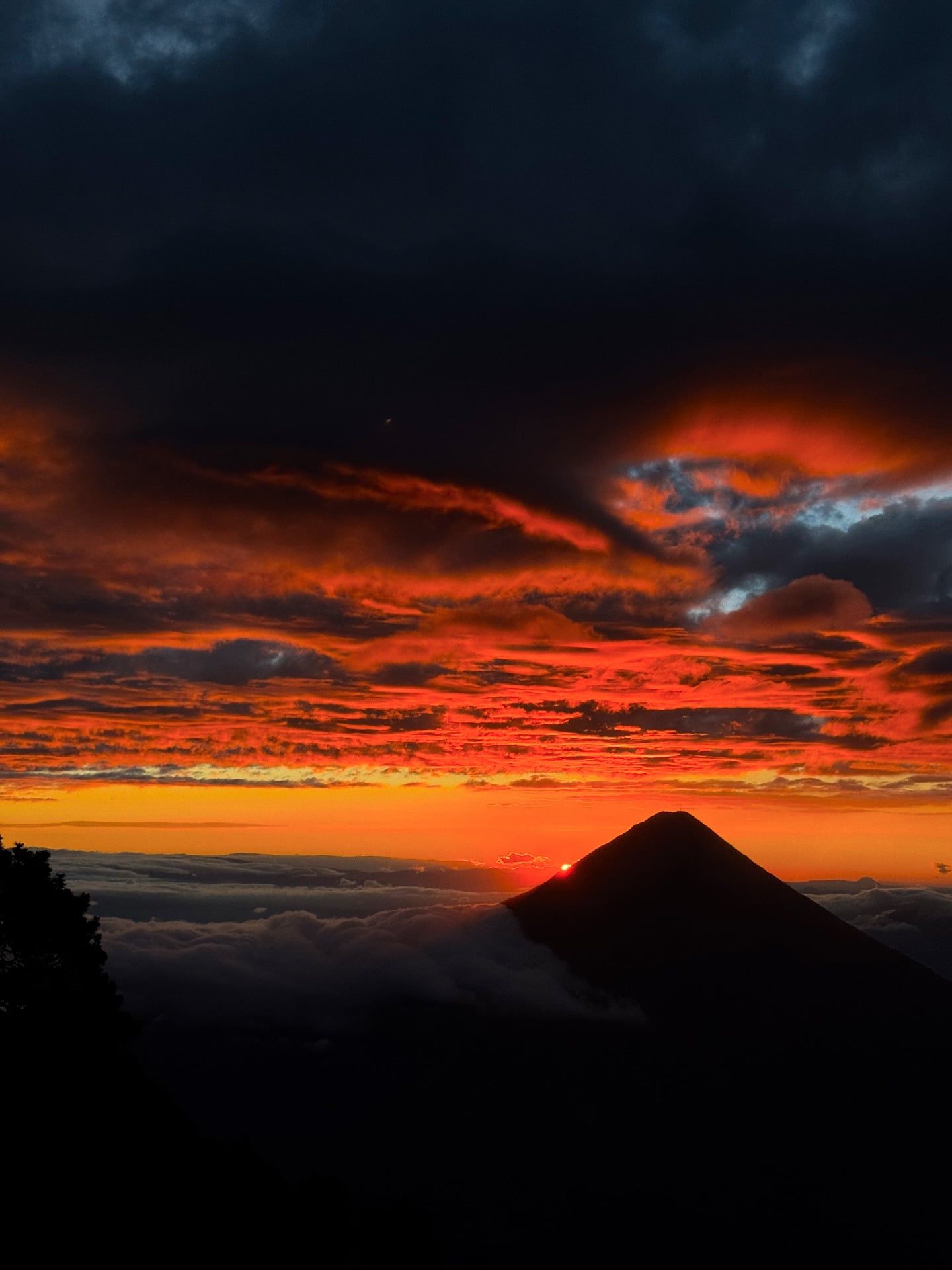 Acatenango Volcano view