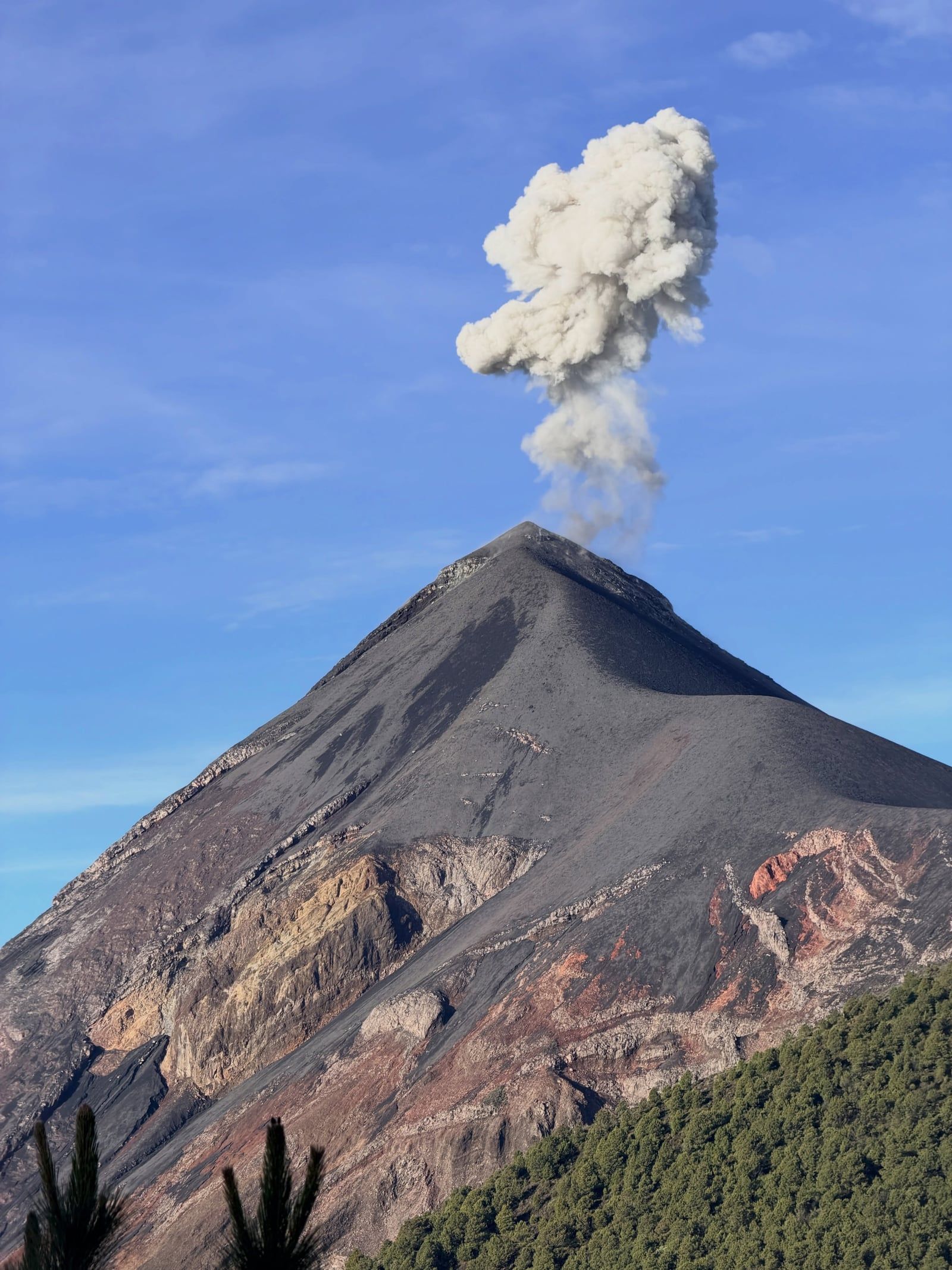 Acatenango Volcano view
