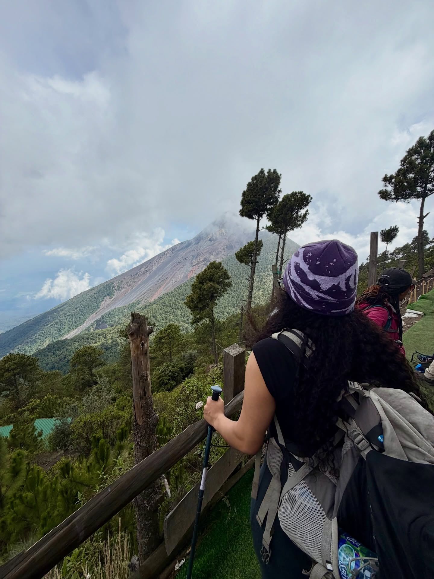 Besucherfoto einer Vulkan Acatenango Tour