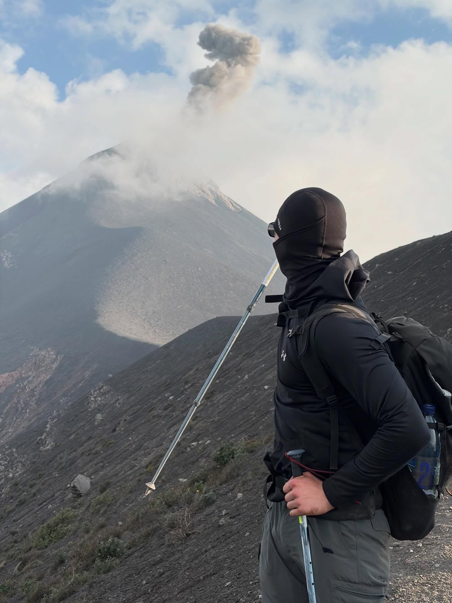 Besucherfoto einer Vulkan Acatenango Tour